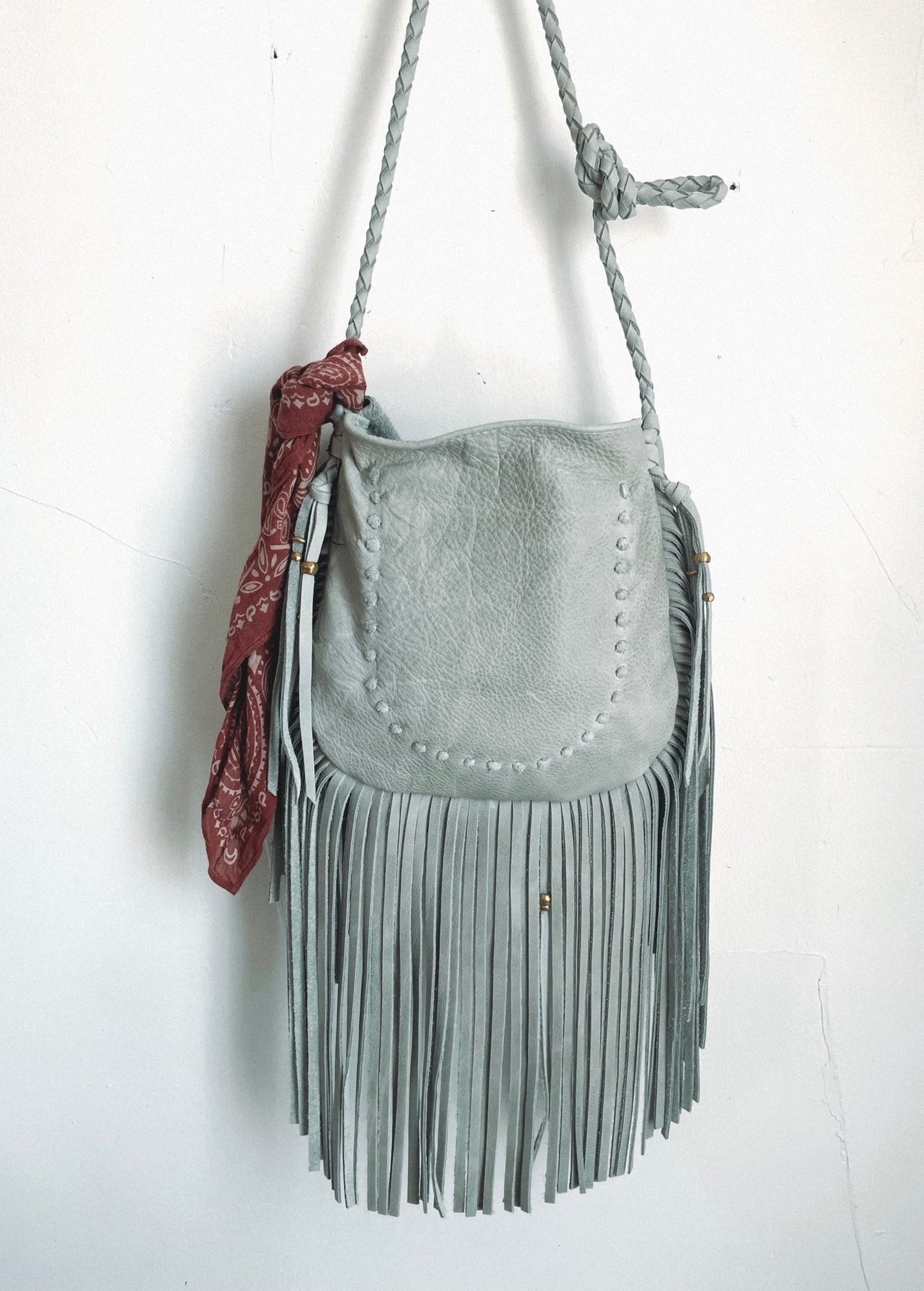 Faded Sweetgrass Fringe Lg