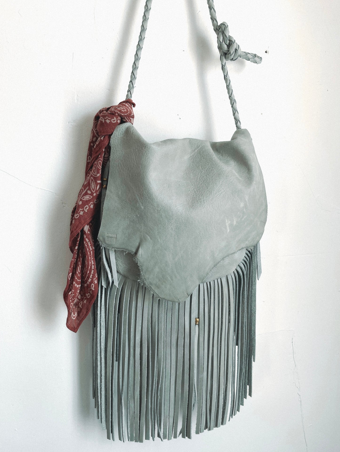 Faded Sweetgrass Fringe Lg