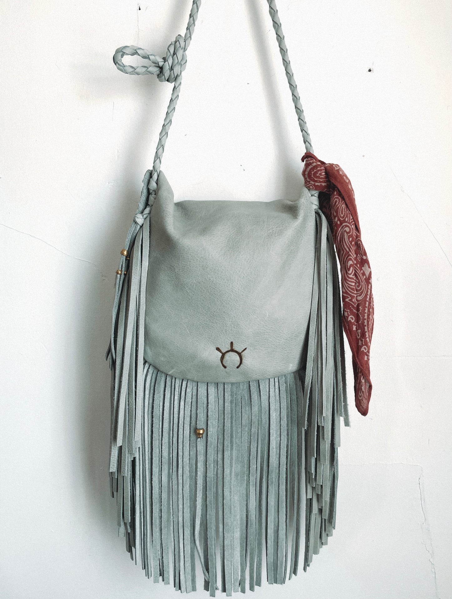 Faded Sweetgrass Fringe Lg