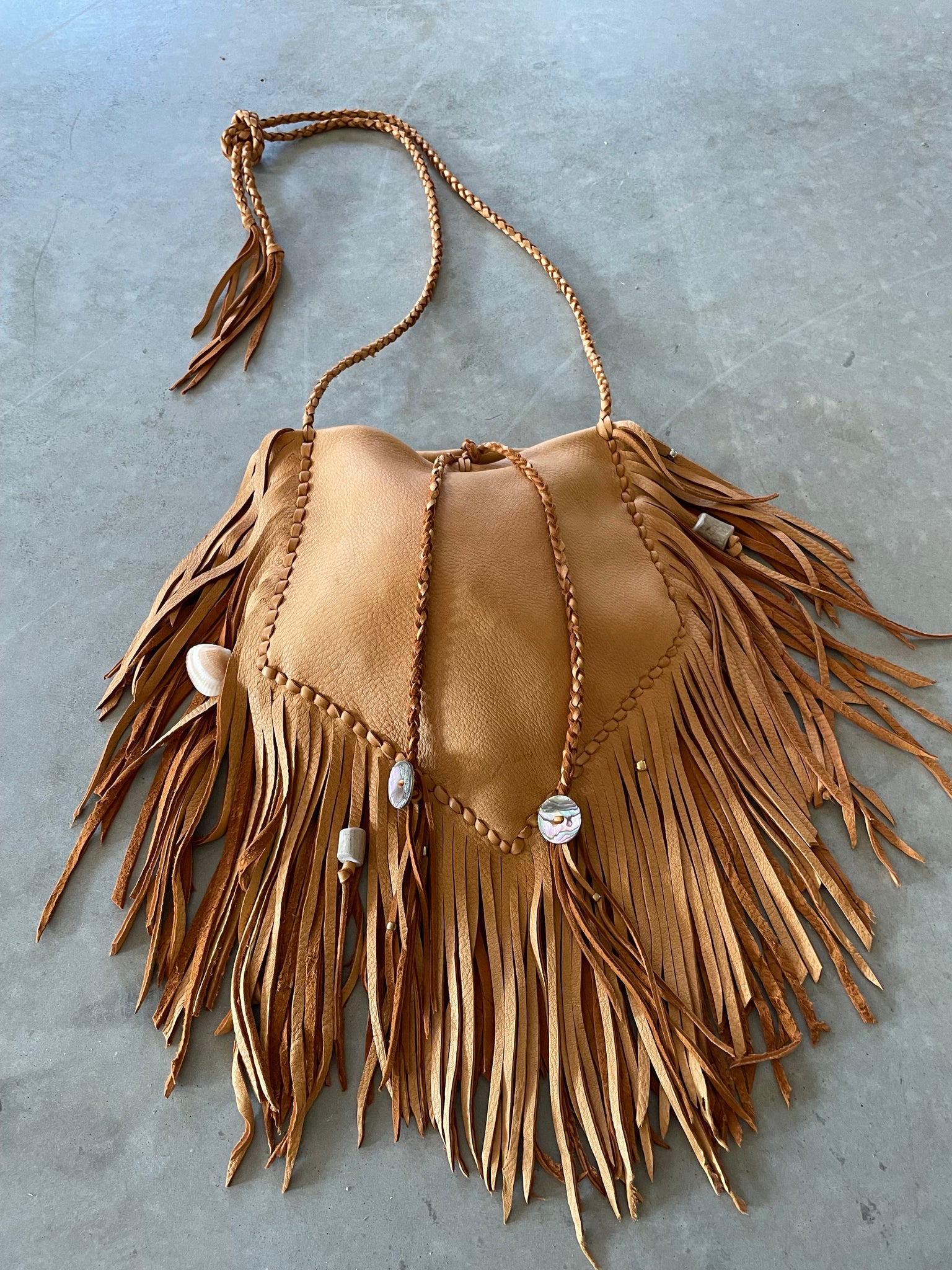 New Native American Bag, Buckskin Medicine Bag, Navajo Made Bag, Herb Bag,  Indigenous Pouch, Cedar Bag, Corn Pollen Bag - Etsy