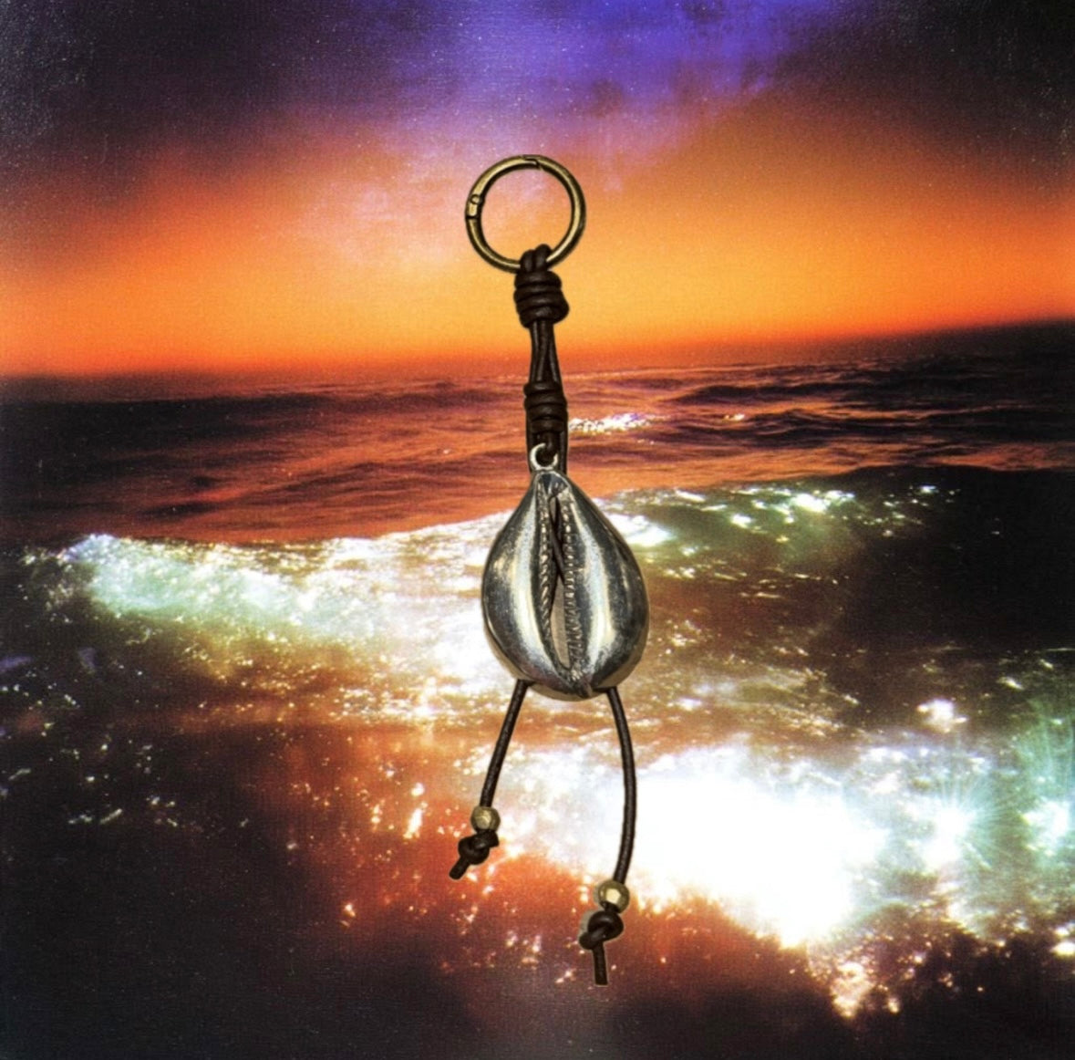 Chunky Cowrie Bag Charm