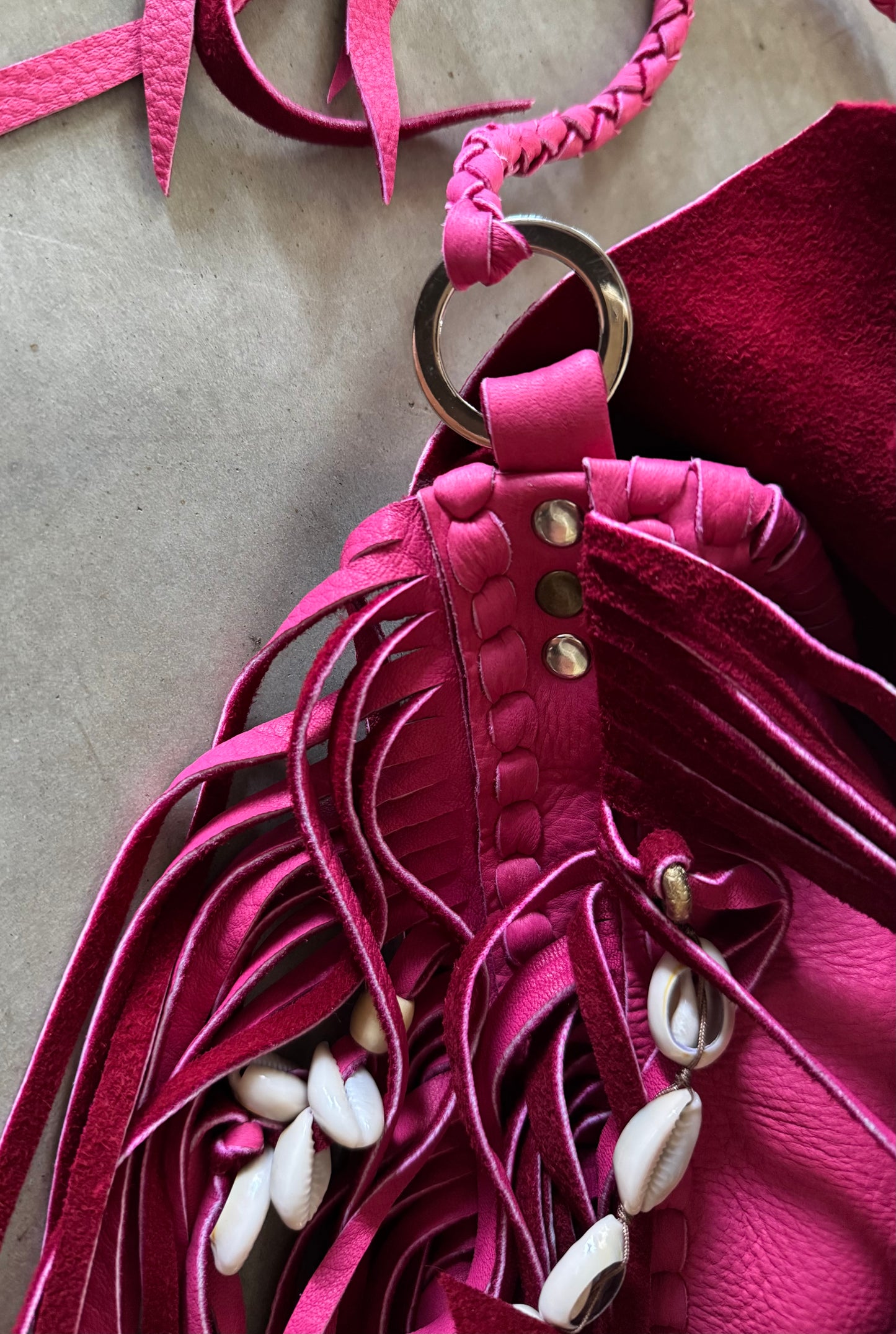 Dragonfruit Buckskin Bag drops 7.23 @ 12pm ct.