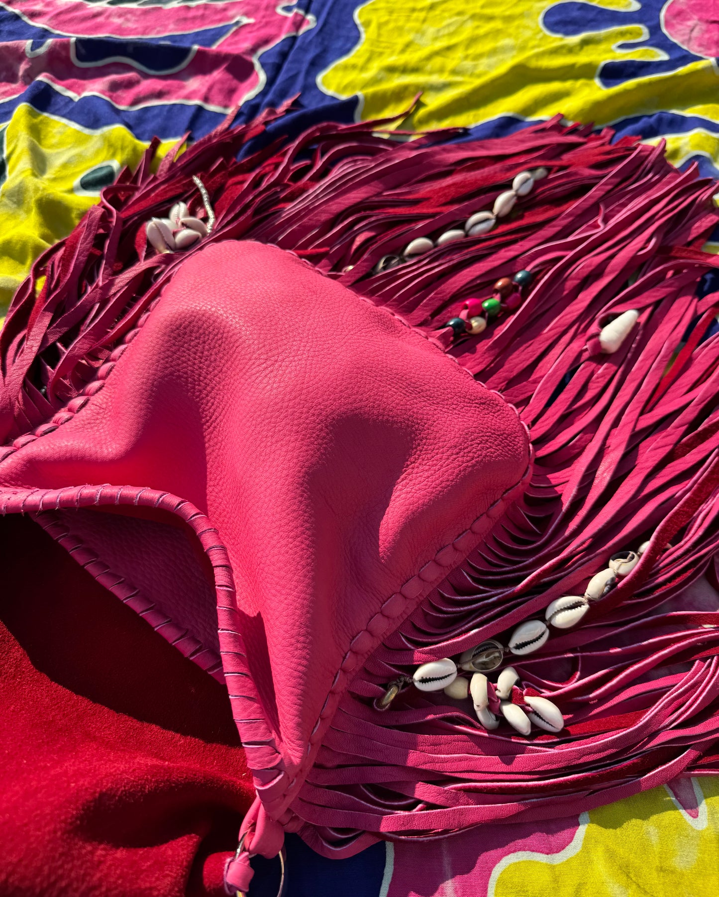 Dragonfruit Buckskin Bag drops 7.23 @ 12pm ct.