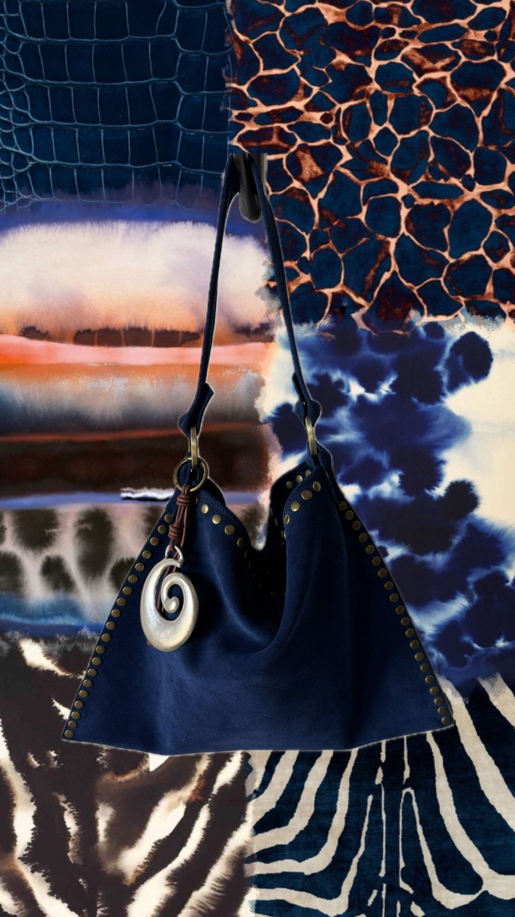 The Brandi Bag in Blue Mood