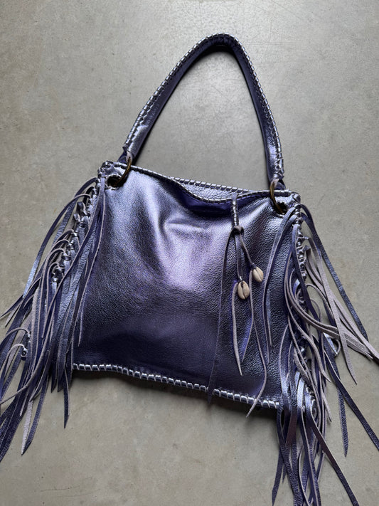 Metallic Fringe Frankie