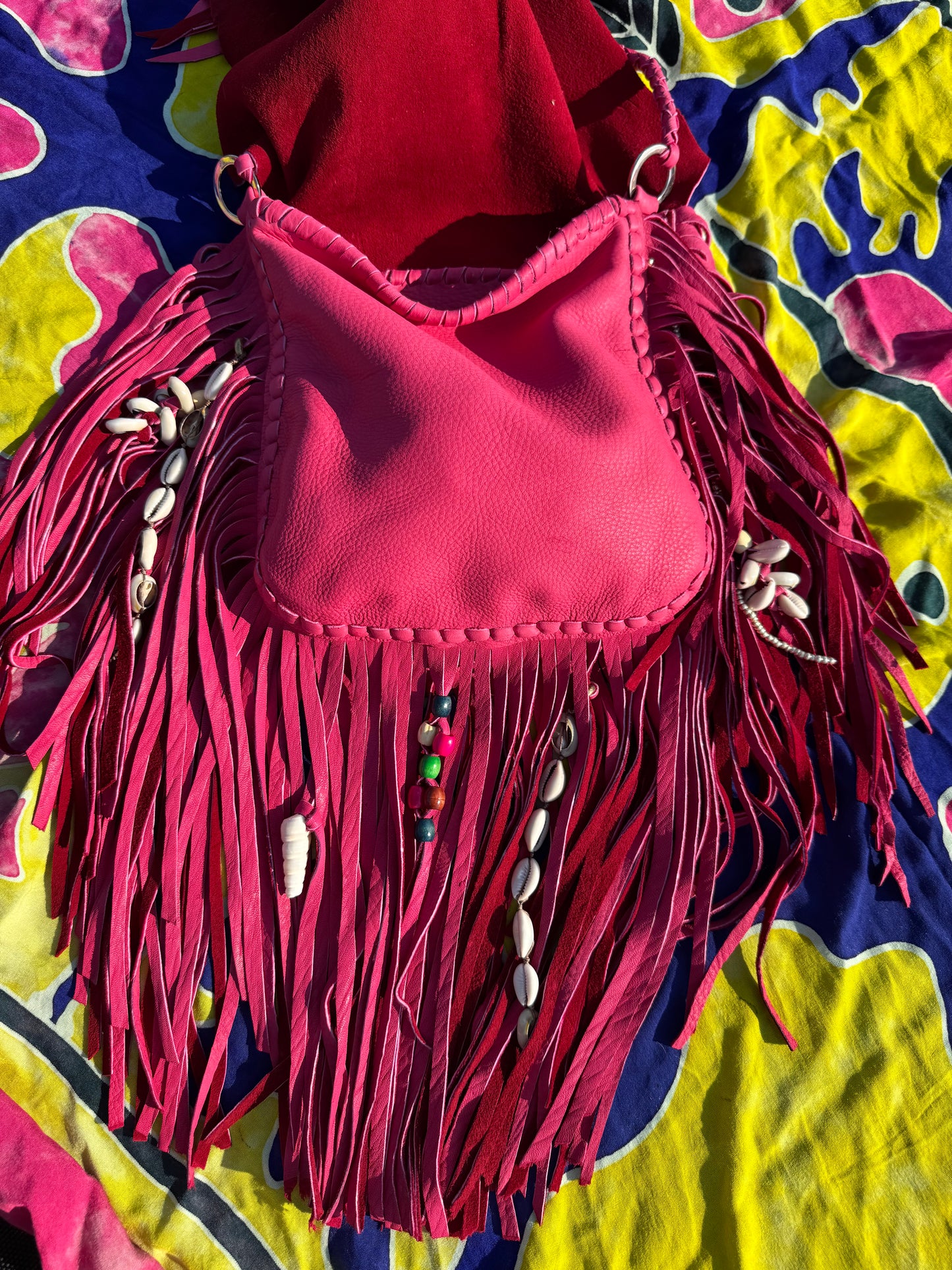 Dragonfruit Buckskin Bag drops 7.23 @ 12pm ct.