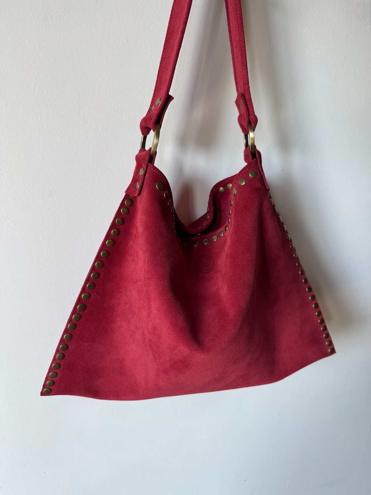 The Brandi Bag in Berry Maroon