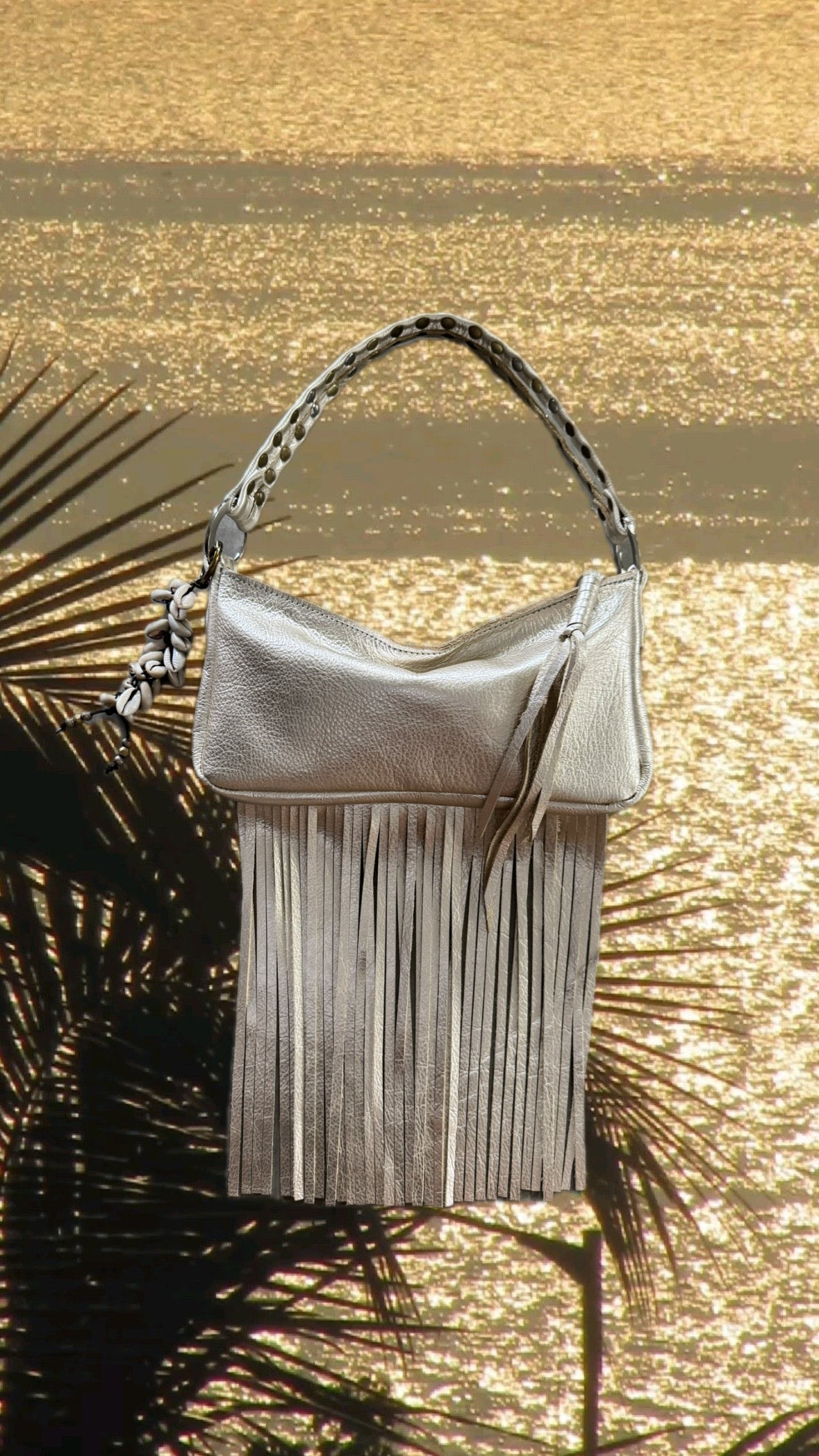 The Stevie Bag in Sun Glitter