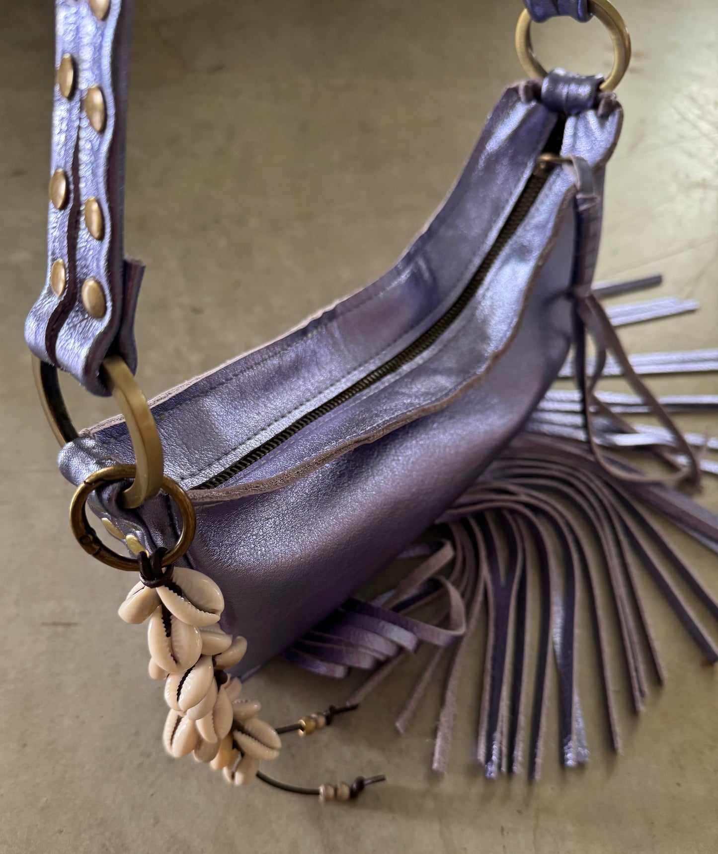 The Stevie Bag in Abalone drops 7.23 @ 12pm ct.