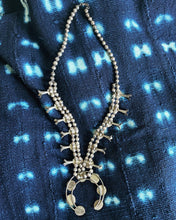 Vtg. Turquoise Squash Blossom