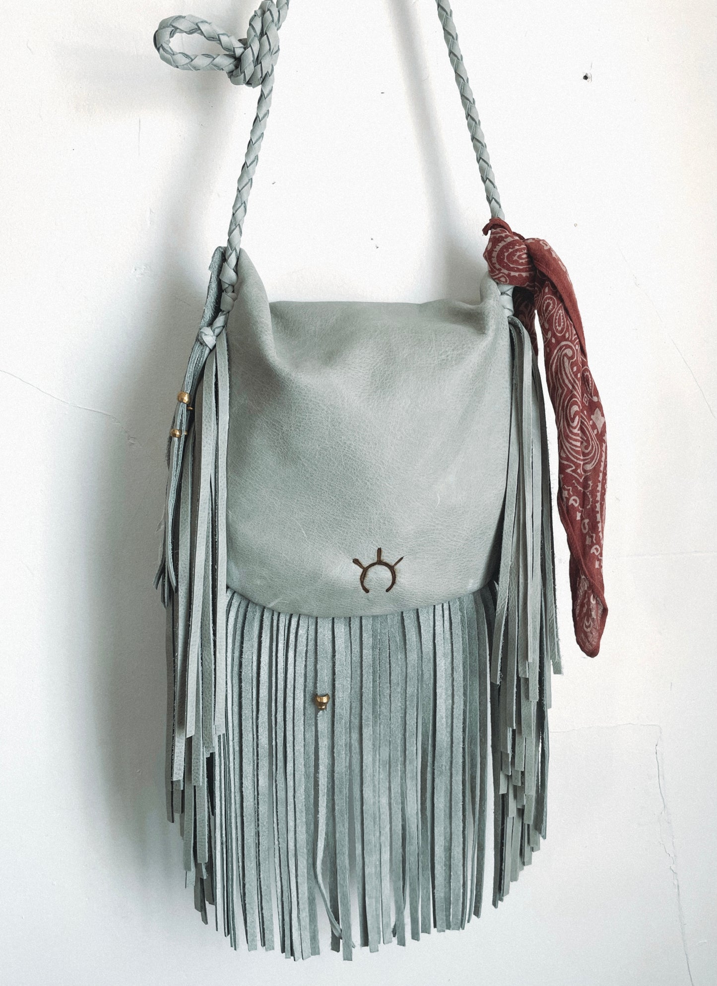 Faded Sweetgrass Fringe Lg
