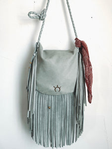 Faded Sweetgrass Fringe Lg
